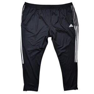 Adidas Tiro 21 Track Pants Mens 4XL Black White 3-Stripe Soccer Joggers GH7305
